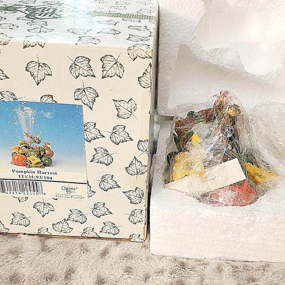 Charming Tails 93/104 "Pumpkin harvest" With Box and papers - Picture 4 of 15